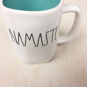 Namaste Rae Dun Aqua Coffee Mug